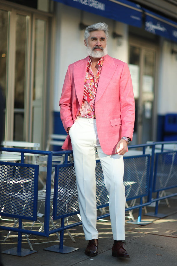 Pink Vibes Blazer Set