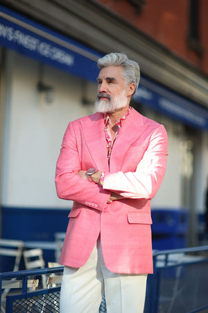 Pink Vibes Blazer Set