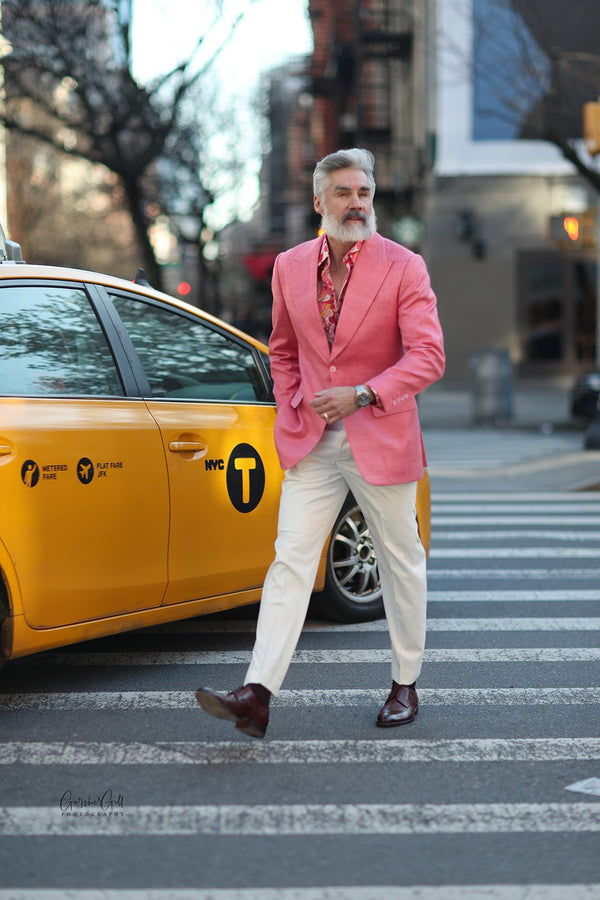 Pink Vibes Blazer Set