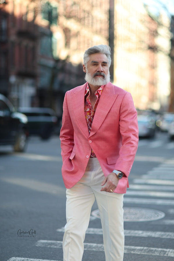 Pink Vibes Blazer Set