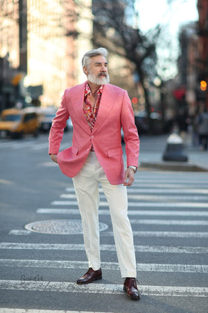 Pink Vibes Blazer Set