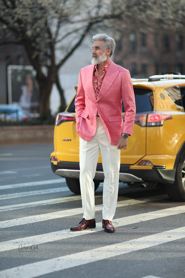 Pink Vibes Blazer Set