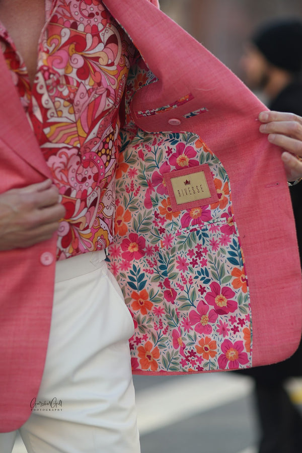 Pink Vibes Blazer Set