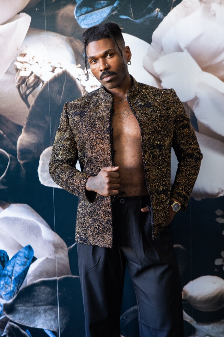 Velvet Inferno Suit Jacket