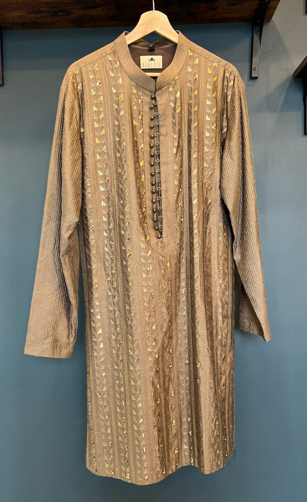 Mehndi Green 2 Panel Kurta