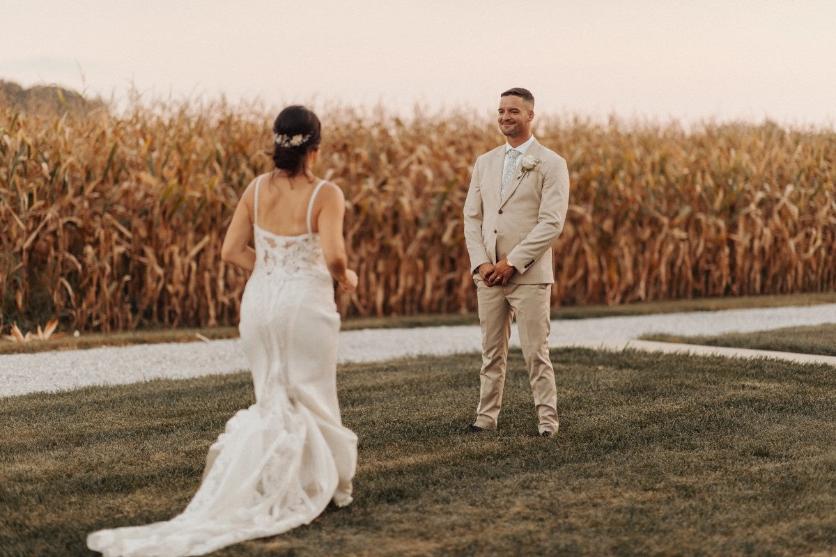 Tan Suit