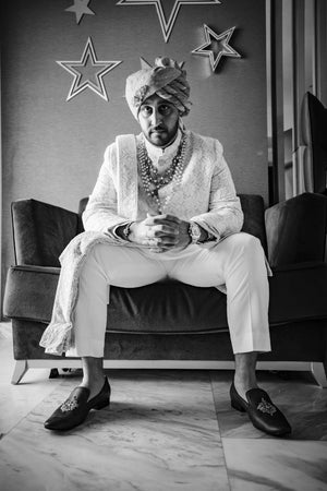 Vintage Rose Sherwani