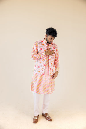 Carnival Bloom Pink Kurta