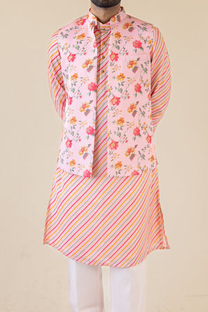 Carnival Bloom Pink Kurta