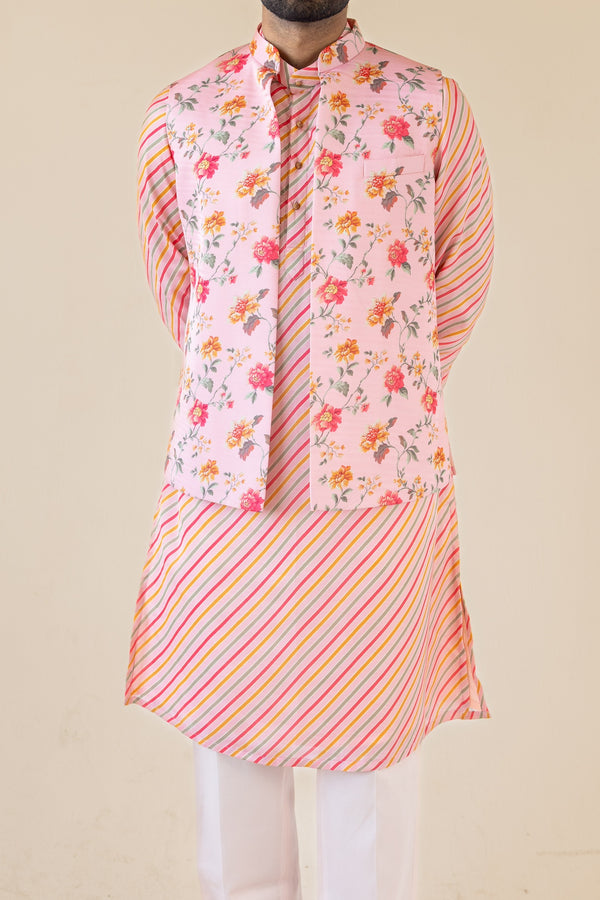 Carnival Bloom Pink Kurta