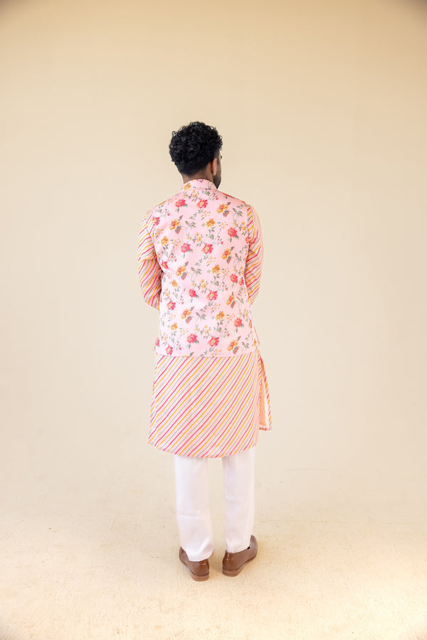 Carnival Bloom Pink Kurta
