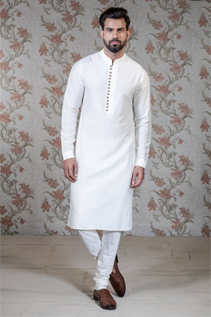 Classic White Kurta