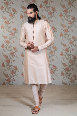 Classic Peach Kurta