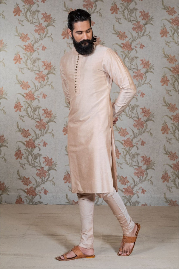 Classic Peach Kurta
