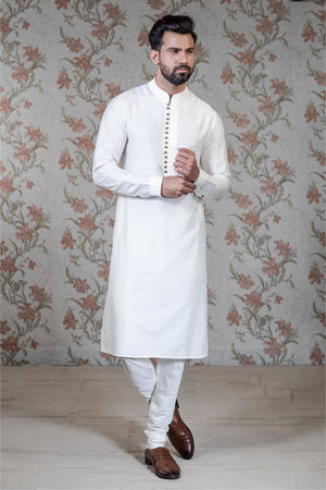Classic White Kurta
