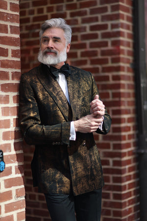 Black & Gold Dust Tuxedo
