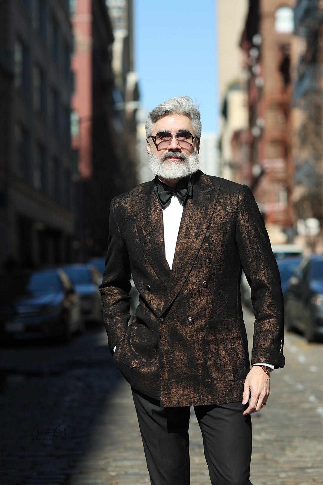 Black & Gold Dust Tuxedo