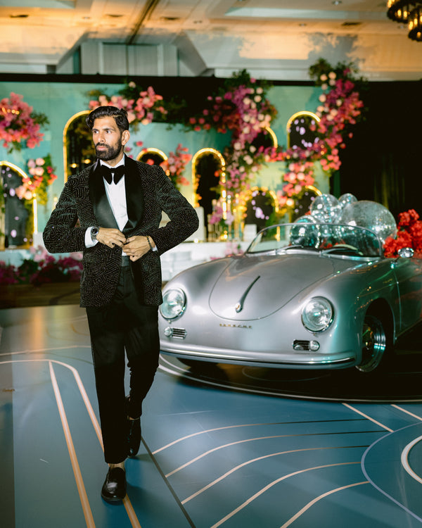 Velvet Volt Tuxedo