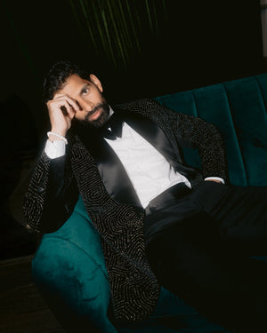 Velvet Volt Tuxedo