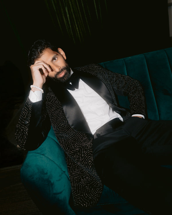 Velvet Volt Tuxedo