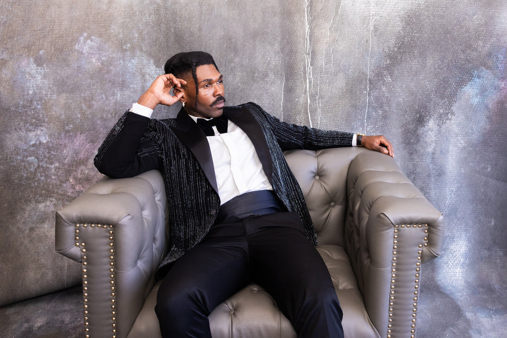 Linear Luxe Tuxedo
