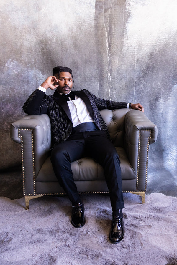 Linear Luxe Tuxedo