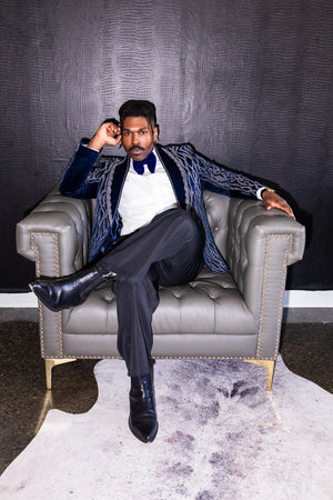 Velvet Voltage Tuxedo