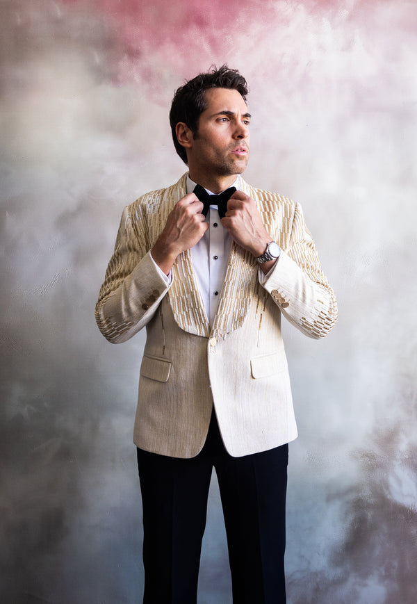 Golden Hour Ivory Tuxedo