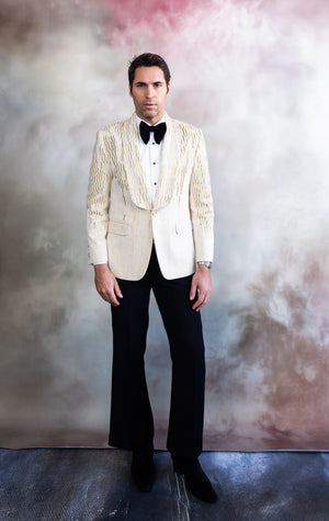 Golden Hour Ivory Tuxedo