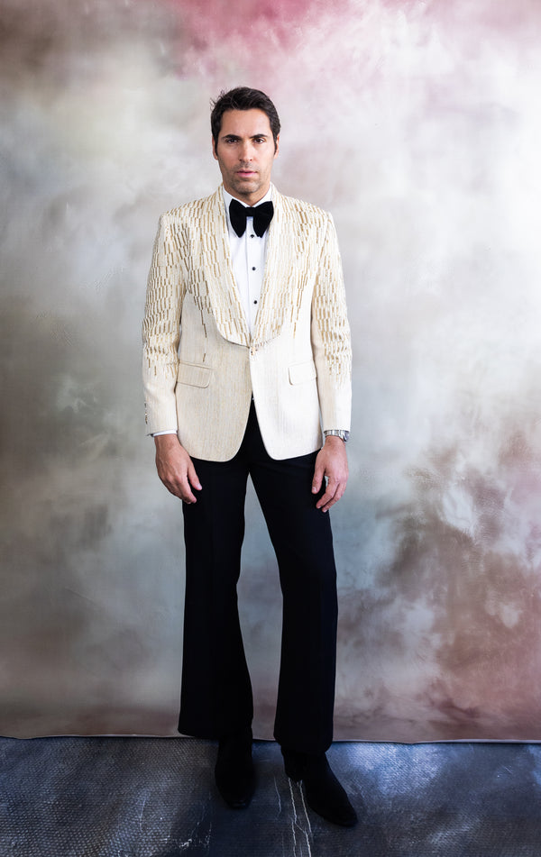 Golden Hour Ivory Tuxedo