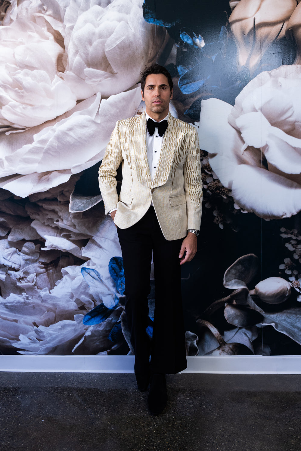 Golden Hour Ivory Tuxedo