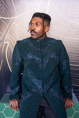 Emerald Storm Sherwani