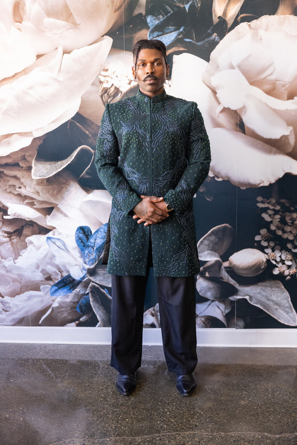 Emerald Storm Sherwani