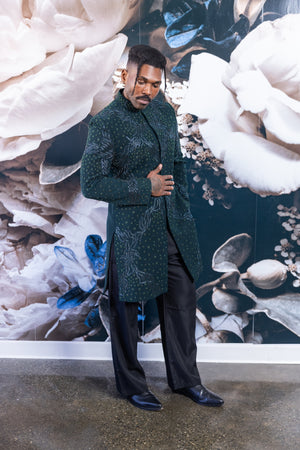 Emerald Storm Sherwani