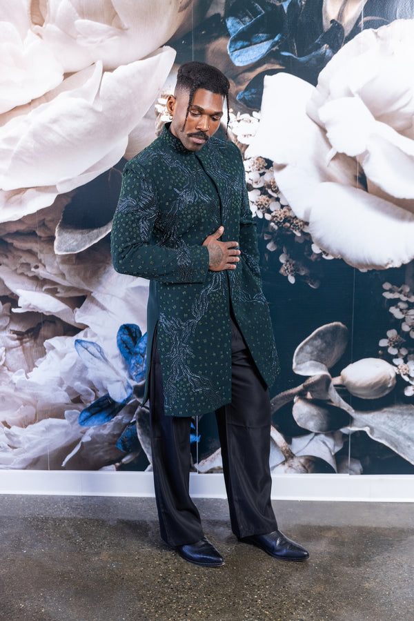 Emerald Storm Sherwani