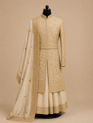 Golden Hour Sherwani view six