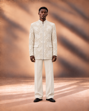 Pearls in Motion Indowestern Set