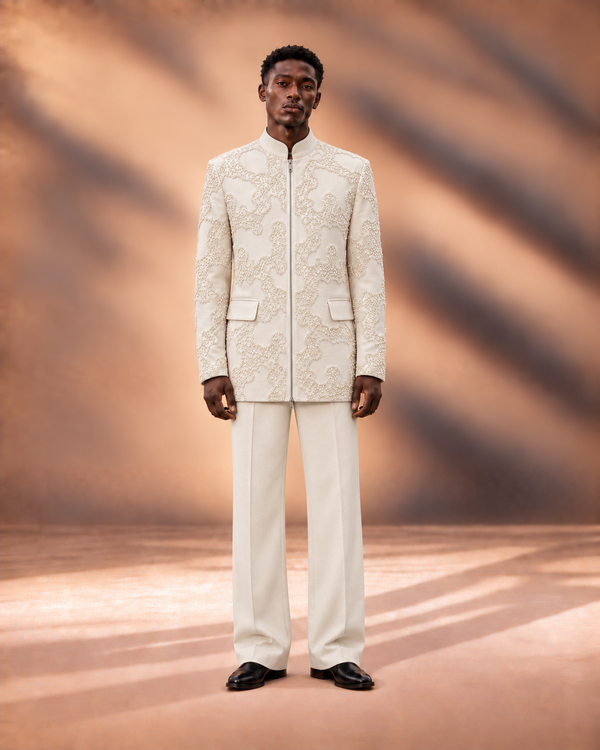 Pearls in Motion Indowestern Set