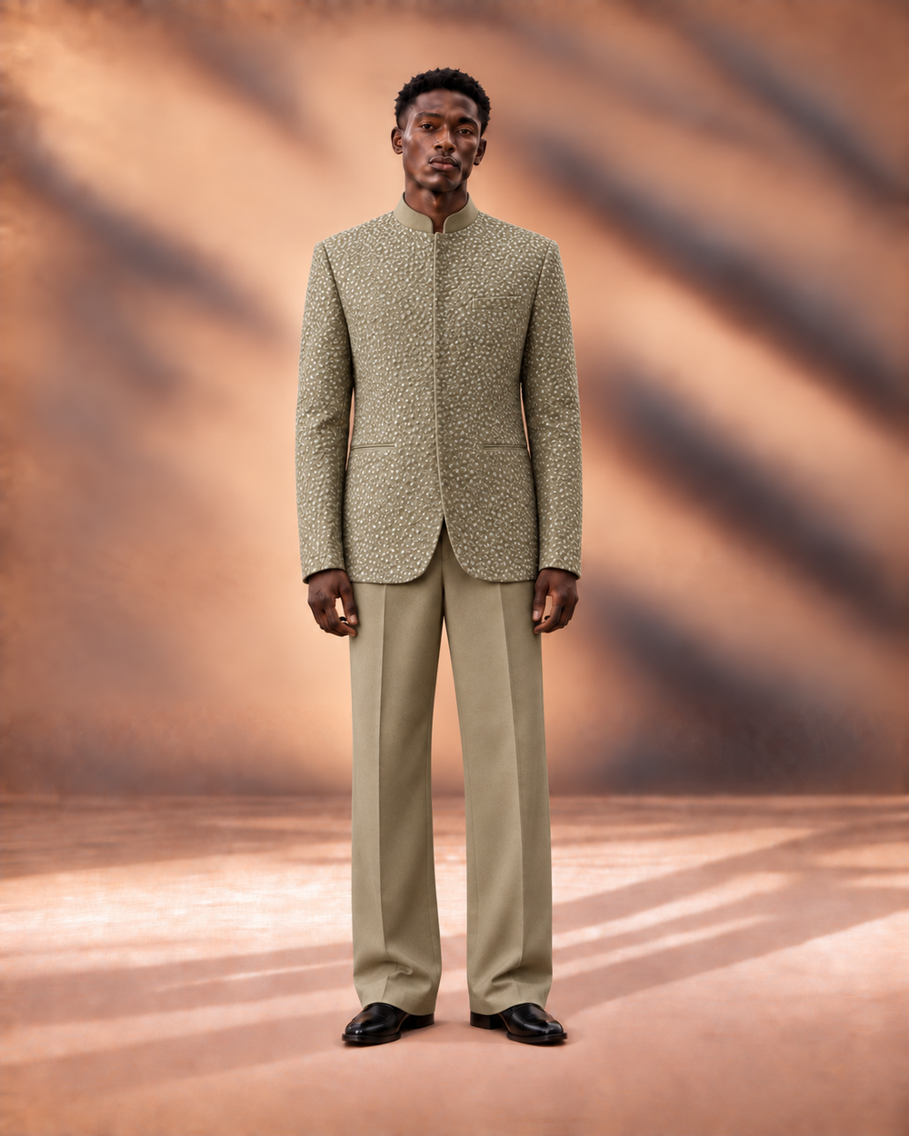 Moss Ember Indowestern Set