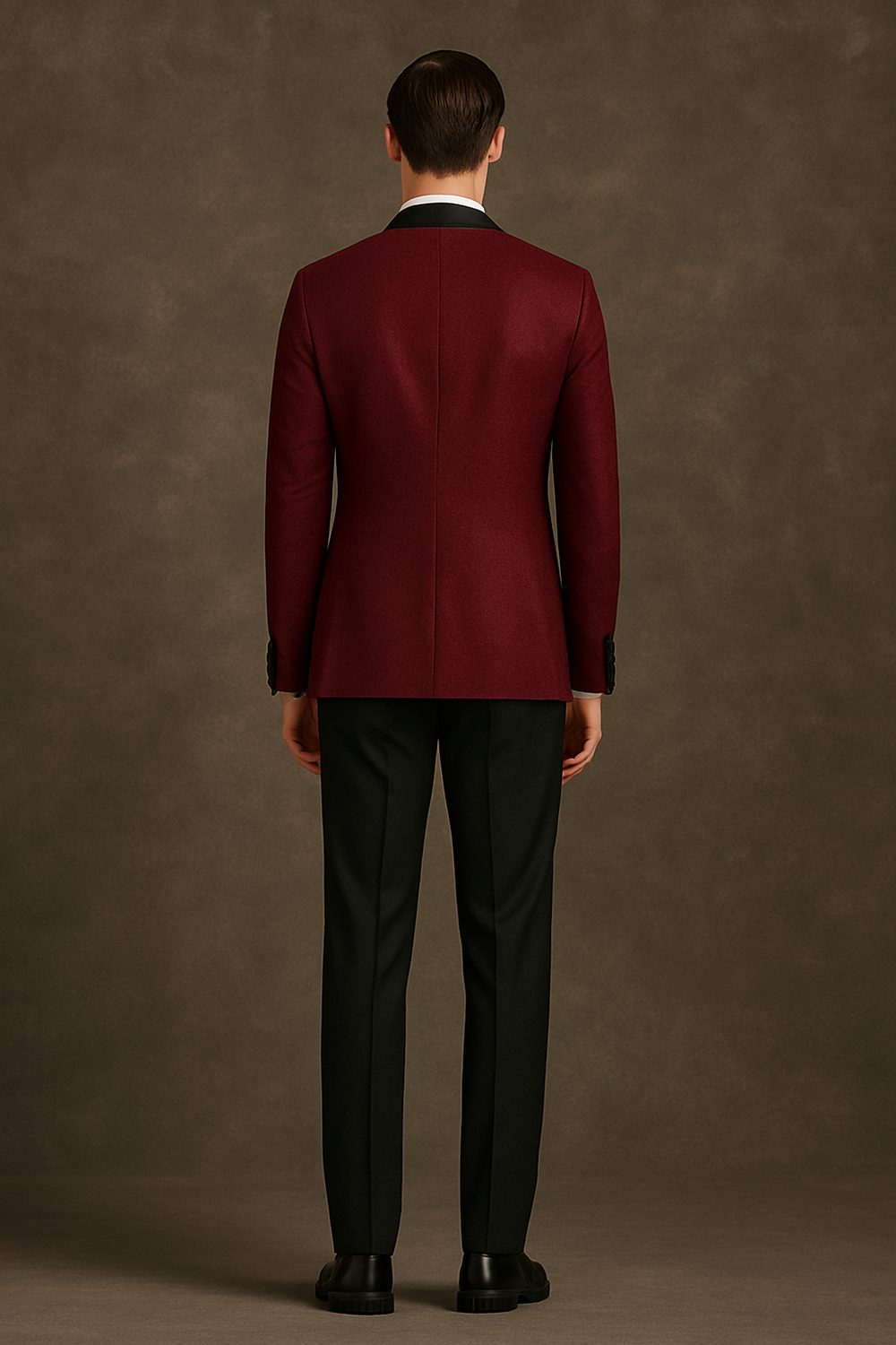 Burgundy Tuxedo
