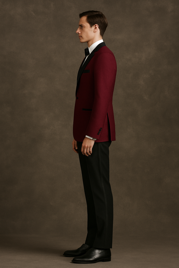 Burgundy Tuxedo