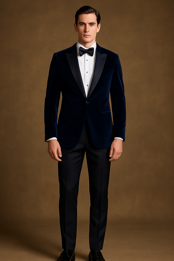 Blue Velvet Tuxedo