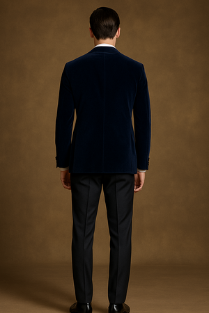Blue Velvet Tuxedo