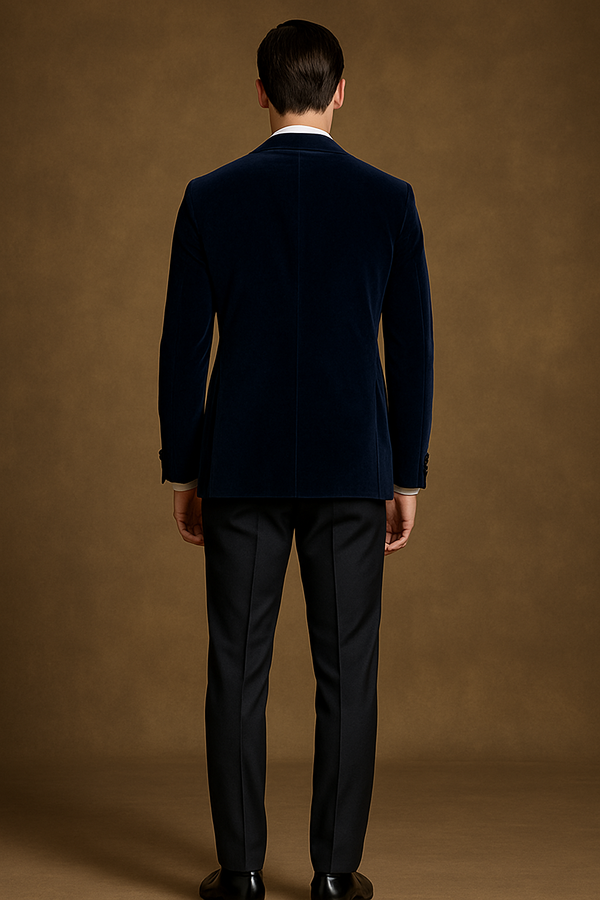 Blue Velvet Tuxedo