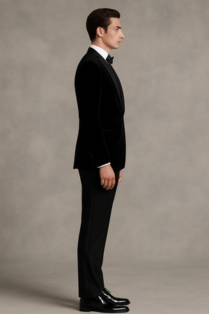 Black Velvet Tuxedo