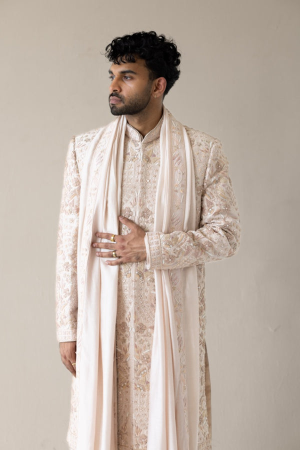 The Dusty Bloom Sherwani