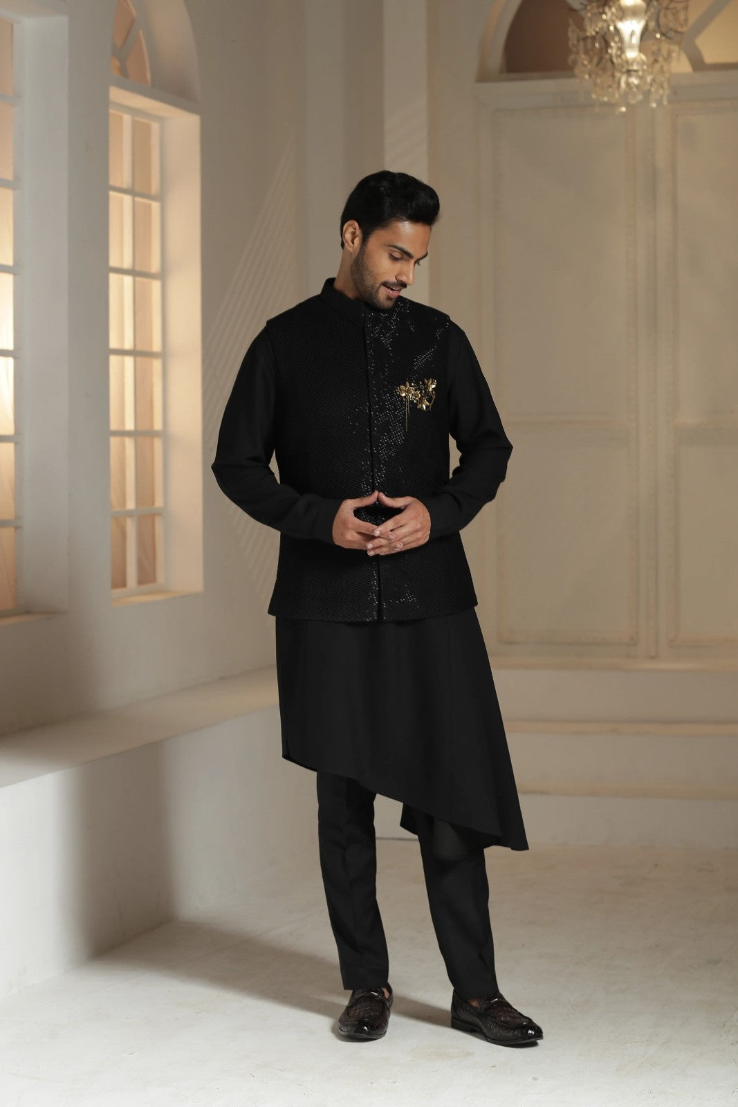 Buy Sangeet Outfits Indian clothing for men In USA Rivesse