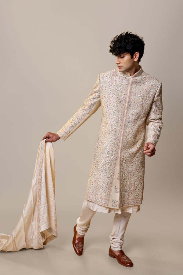Ivory Floral Frost