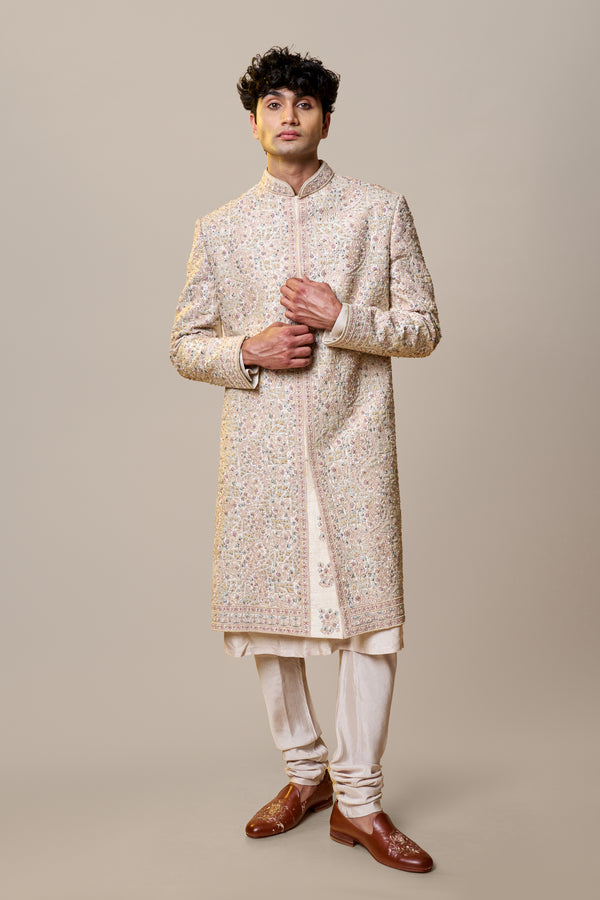 Ivory Floral Frost