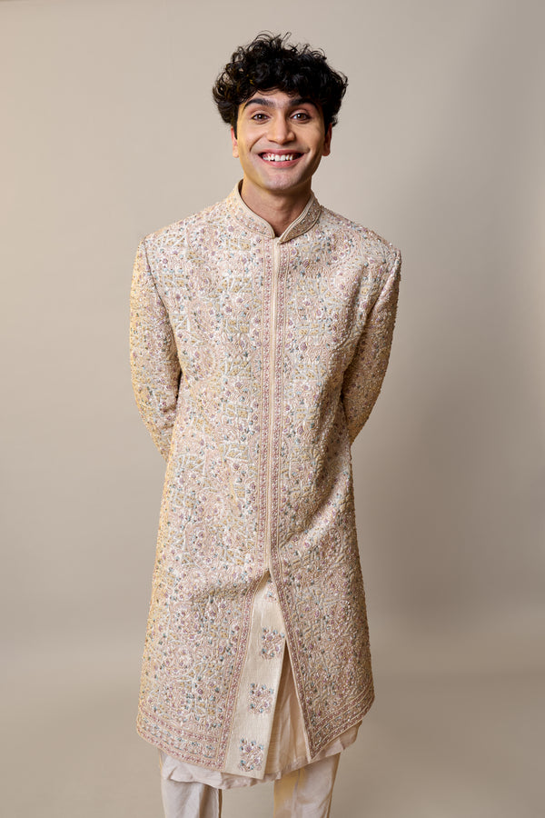 Ivory Floral Frost
